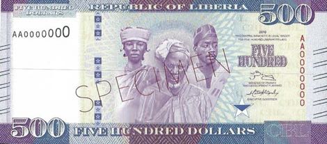 Liberia_CBL_500_dollars_2016.00.00_B316as_PNLs_AA_0000000_f