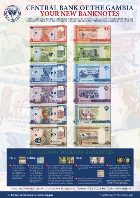 Posters - DLR - Gambia A2 Poster - New family of Banknotes_Page_1